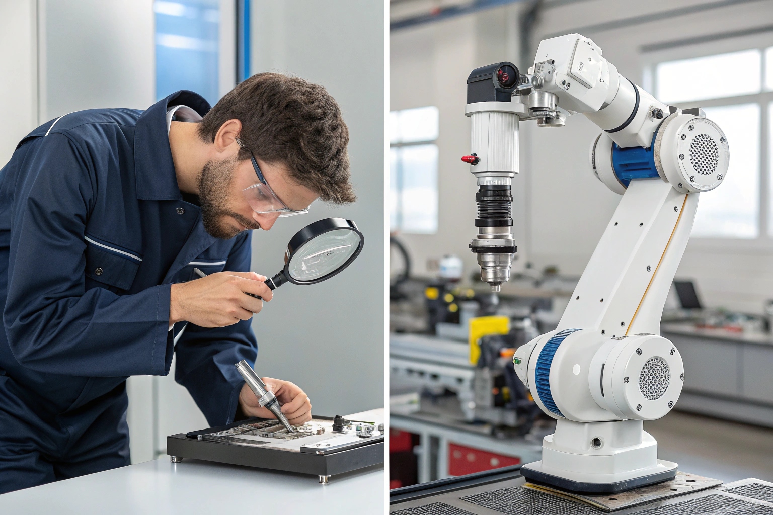 AI visual inspection comparison