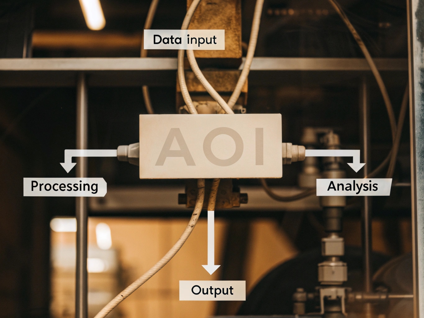 AOI system workflow diagram