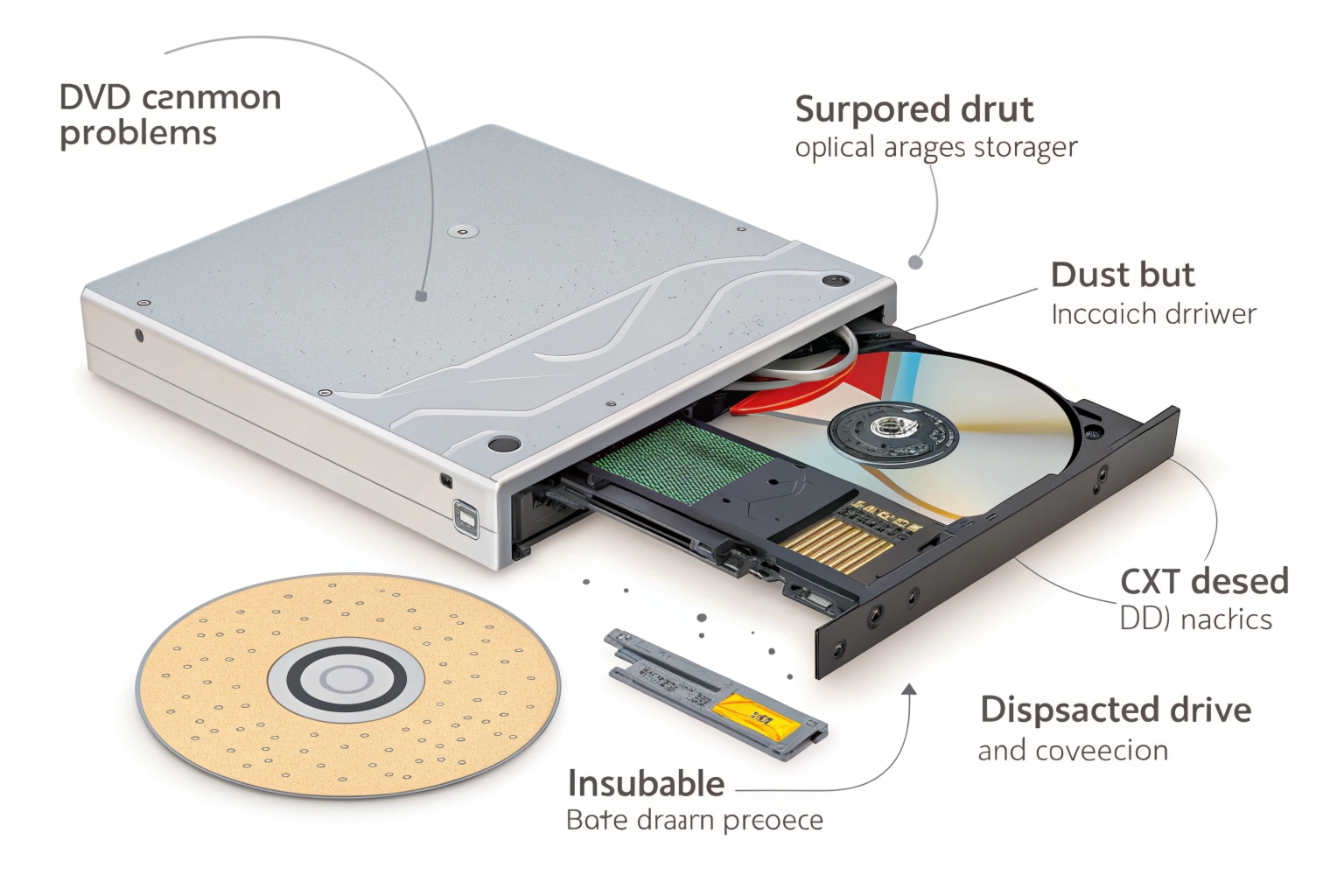 optical drive limitations