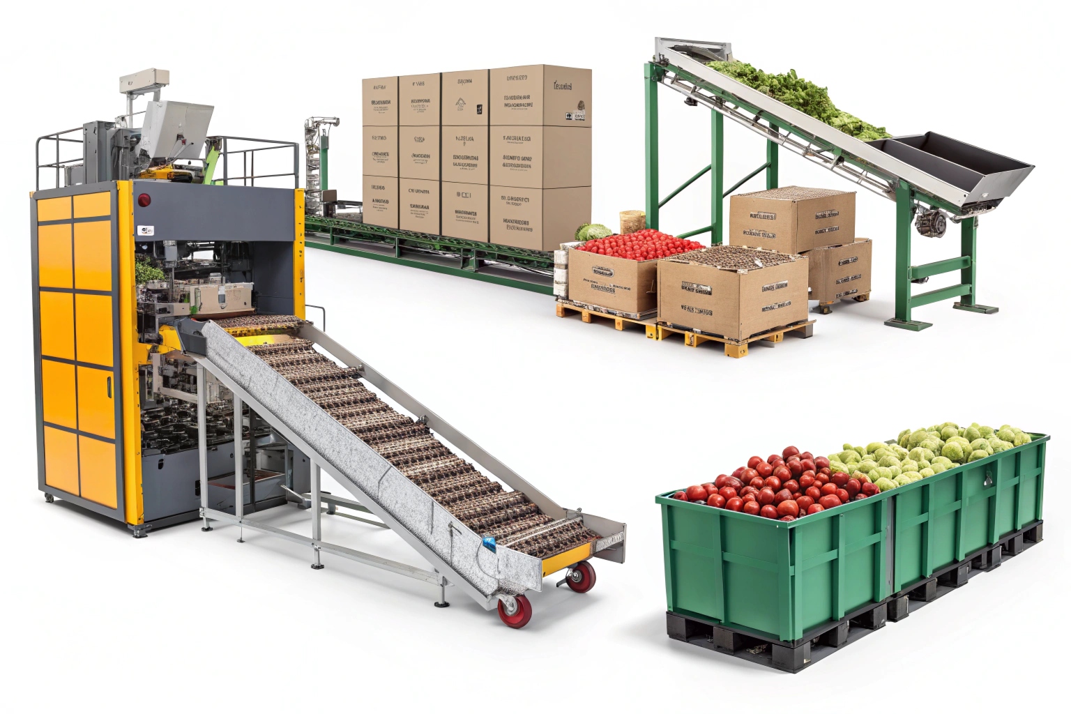 industries using sorting machines