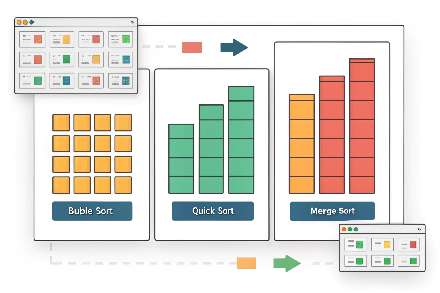 sorting algorithms visualization